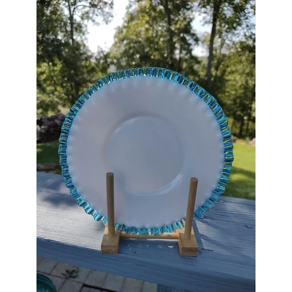 Fenton Aqua Crest #680 7217 AC 8 1/2